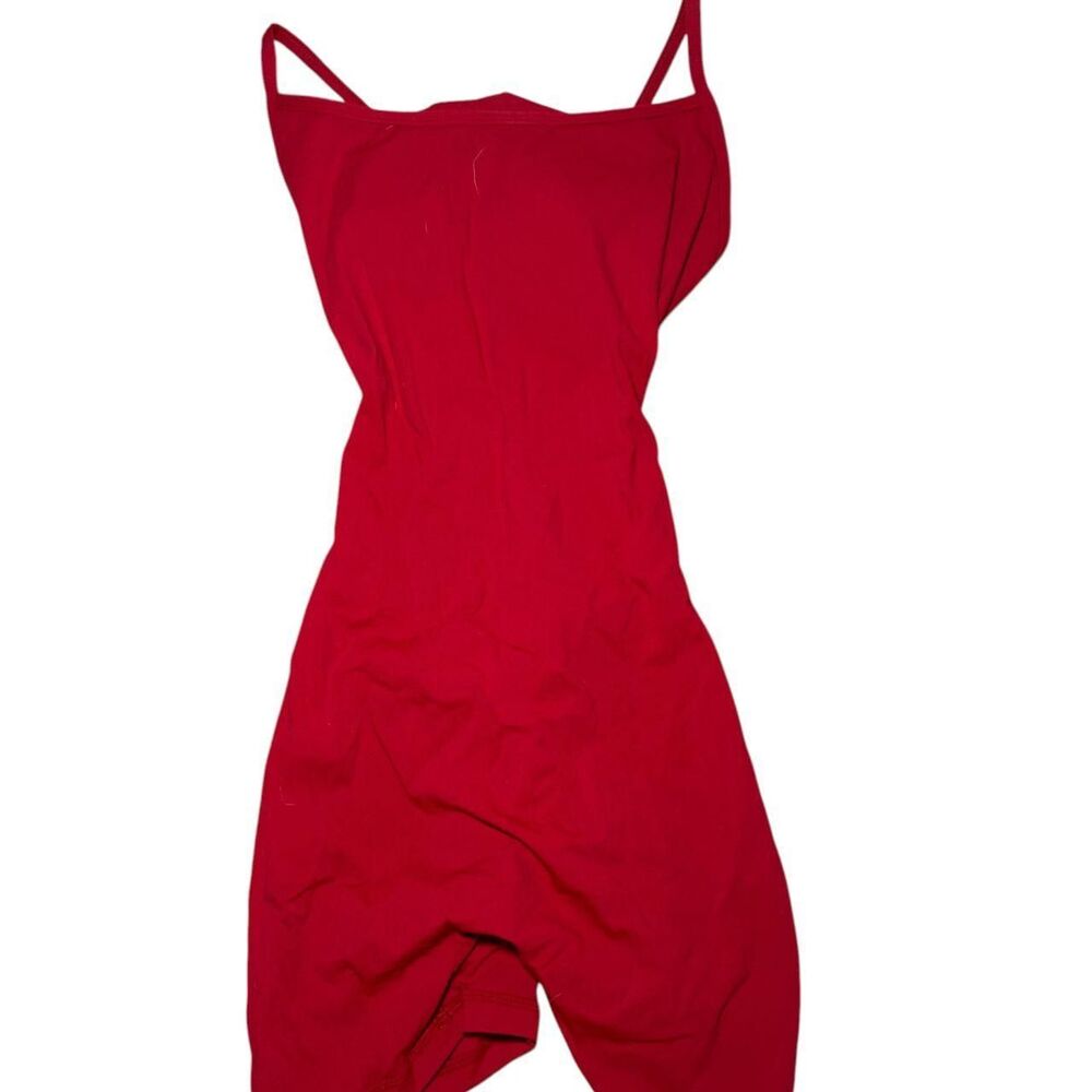 Women's Red Bodysuit